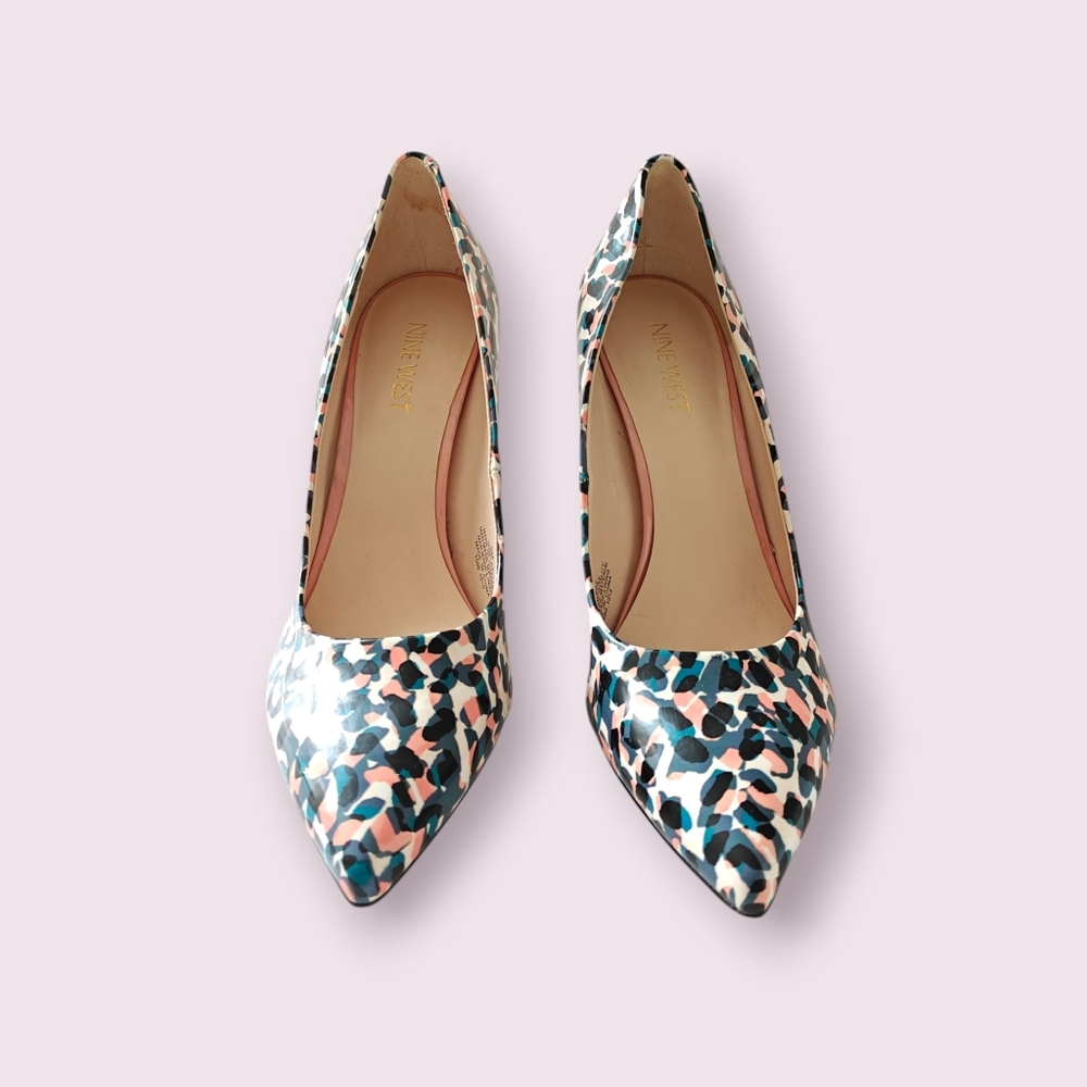 Nine West Elegant Multicolor Women's Pumps Size 9M - Picture 3 of 8